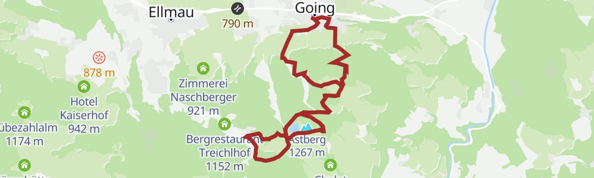Route map: Asten Runde